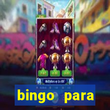 bingo para despedida de solteira para imprimir